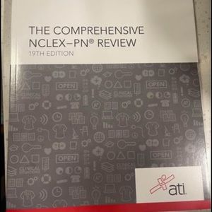 PN comprehensive book NCLEX